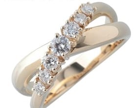 MIKIMOTO K18 YELLOW GOLD RING: MIKIMOTO K18 Yellow Gold Ring Brand: Mikimoto Type: Ring Material: 750 Yellow Gold, Main Stone/Creation Natural Color: Yellow Gold Size: US : 5.75 Accessories: None Accessories Notice: Whe