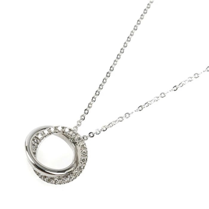 VENDOME AOYAMA DIAMOND NECKLACE K18WG: Vendome Aoyama Diamond Necklace K18WG Brand: Vendome Type: Necklace Material: 750 White Gold, Main Stone/Creation Natural Color: White Gold Size: Length: Approx. 3 cm (1.18 in) Pendant Size: Approx. W