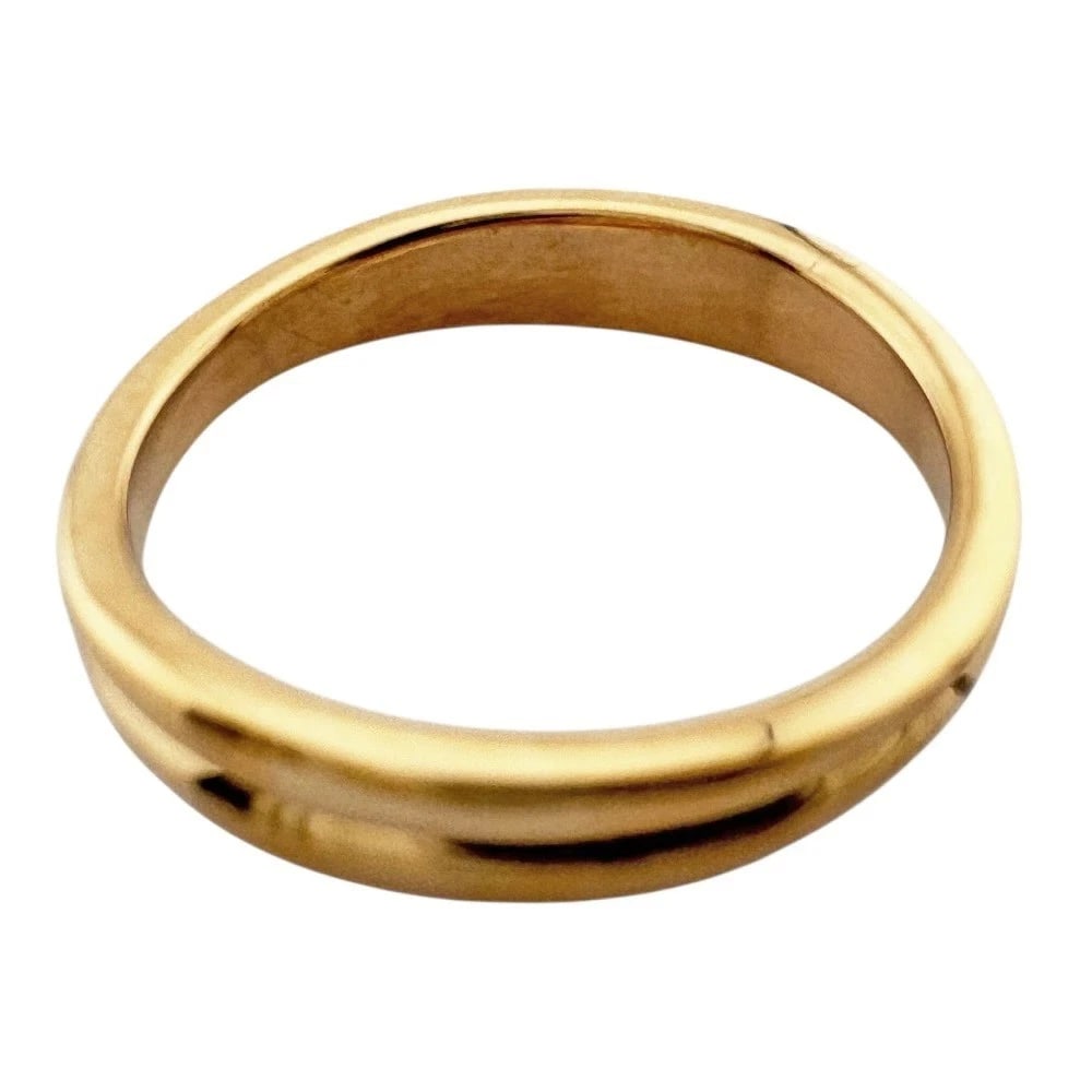 TIFFANY & CO. DOUBLE WAVE RING 18K PINK GOLD: Tiffany & Co. Double Wave Ring 18K Pink Gold Brand: Tiffany & Co. Type: Ring Material: 750 Pink Gold, Color: Pink Gold Size: US 4.5 Accessories: None Accessories Notice: When purchasing pr