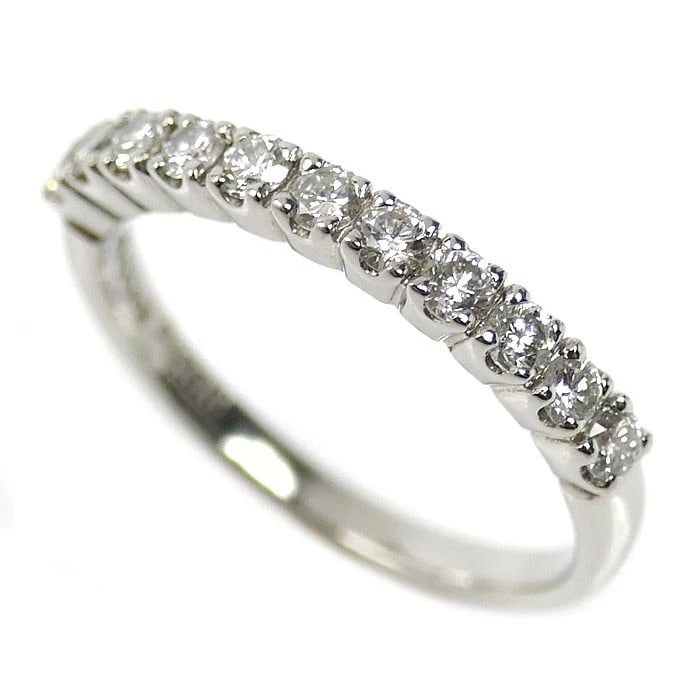 VENDOME AOYAMA PT900 DIAMOND RING: Vendome Aoyama Pt900 Diamond Ring Brand: Vendome Aoyama Type: Ring Material: Platinum900, Main Stone/Creation Natural Color: Platinum Size: US 4–4.5 Accessories: None Accessories Notice: When
