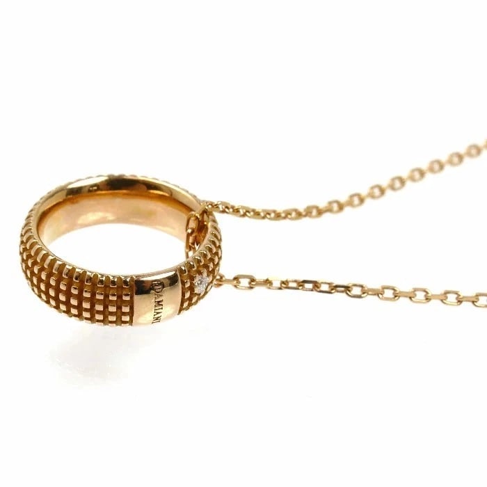 DAMIANI METROPOLITAN NECKLACE 18K ROSE GOLD: Damiani Metropolitan Necklace 18K Rose Gold Brand: Damiani Type: Necklace Material: 18k Pink Gold, Main Stone/Creation Natural Color: Pink Gold Size: Size: Approx. 0.18 in × 0.61 in (4.6 mm × 15.6 m