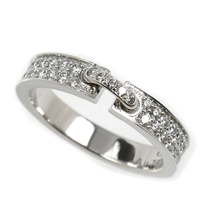 CHAUMET LIENS EVIDENCE DIAMOND RING K18WG: Chaumet Liens Evidence Diamond Ring K18WG Brand: Chaumet Type: Ring Material: 18k White Gold, Main Stone/Creation Natural Color: White Gold Size: US : 5 Accessories: None Accessories Notic