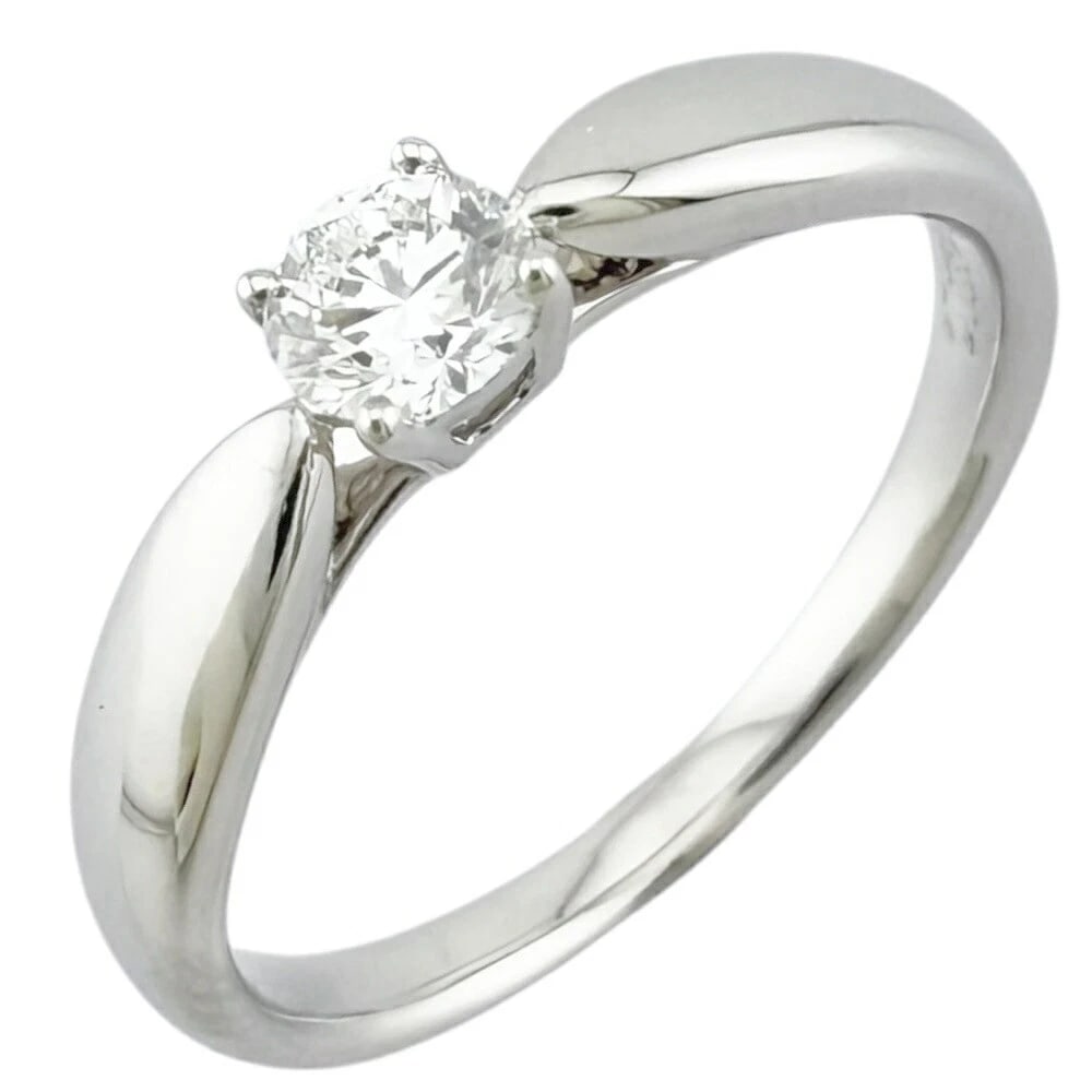 TIFFANY & CO RING PT950 PLATINUM: Tiffany & Co Ring Pt950 Platinum Brand: Tiffany & Co. Type: Ring Material: Platinum950, Main Stone/Creation Natural Color: Platinum Size: US : 4.25 Accessories: None Accessories Notice: When