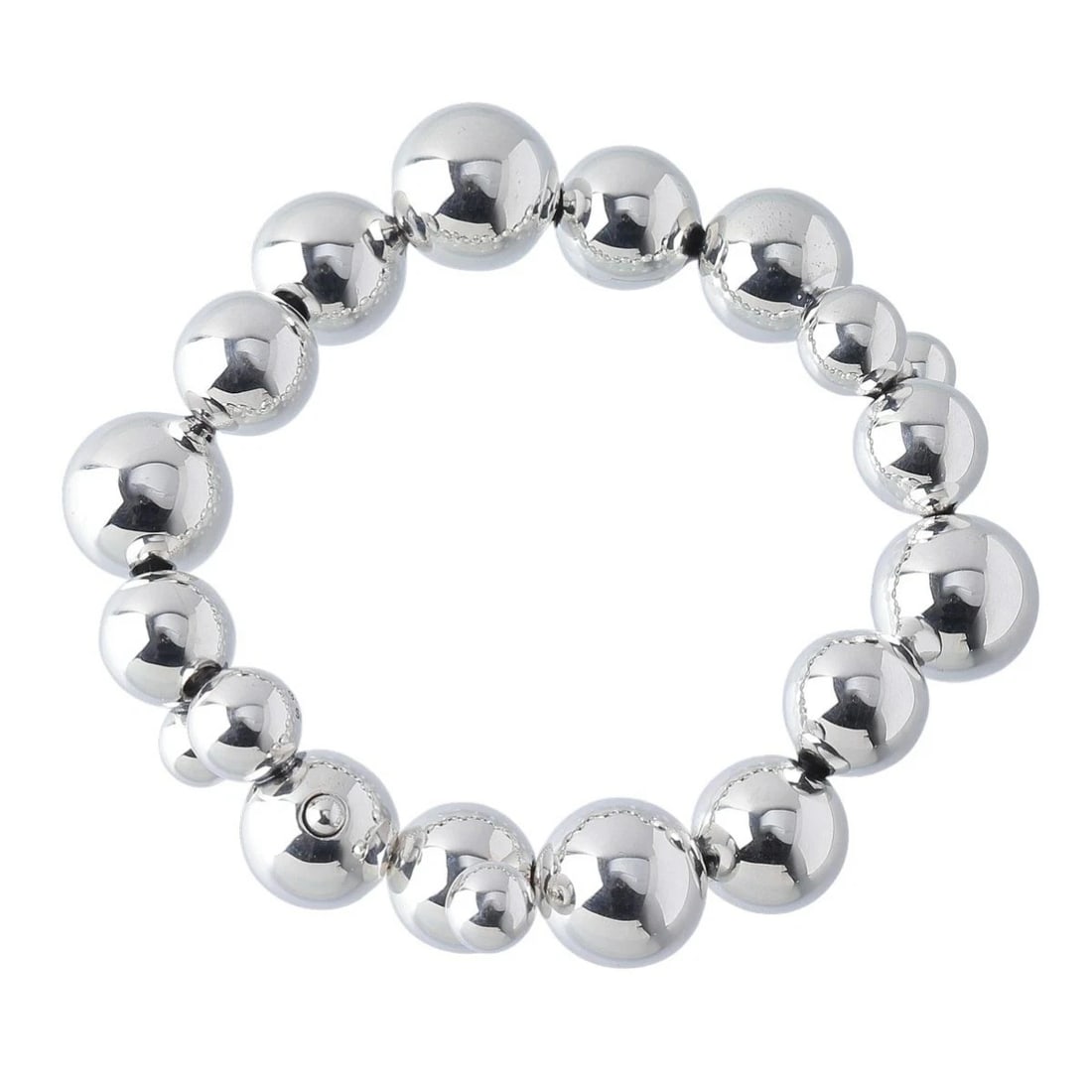 GEORG JENSEN MOONLIGHT GRAPES BRACELET STERLING SILVER 925: Georg Jensen Moonlight Grapes Bracelet Sterling Silver 925 Brand: Georg Jensen Type: Bracelet Material: Sterling Silver 925, Color: Silver Size: Bracelet Length: Approx. 6.69 inches (17 cm) Bead Size:
