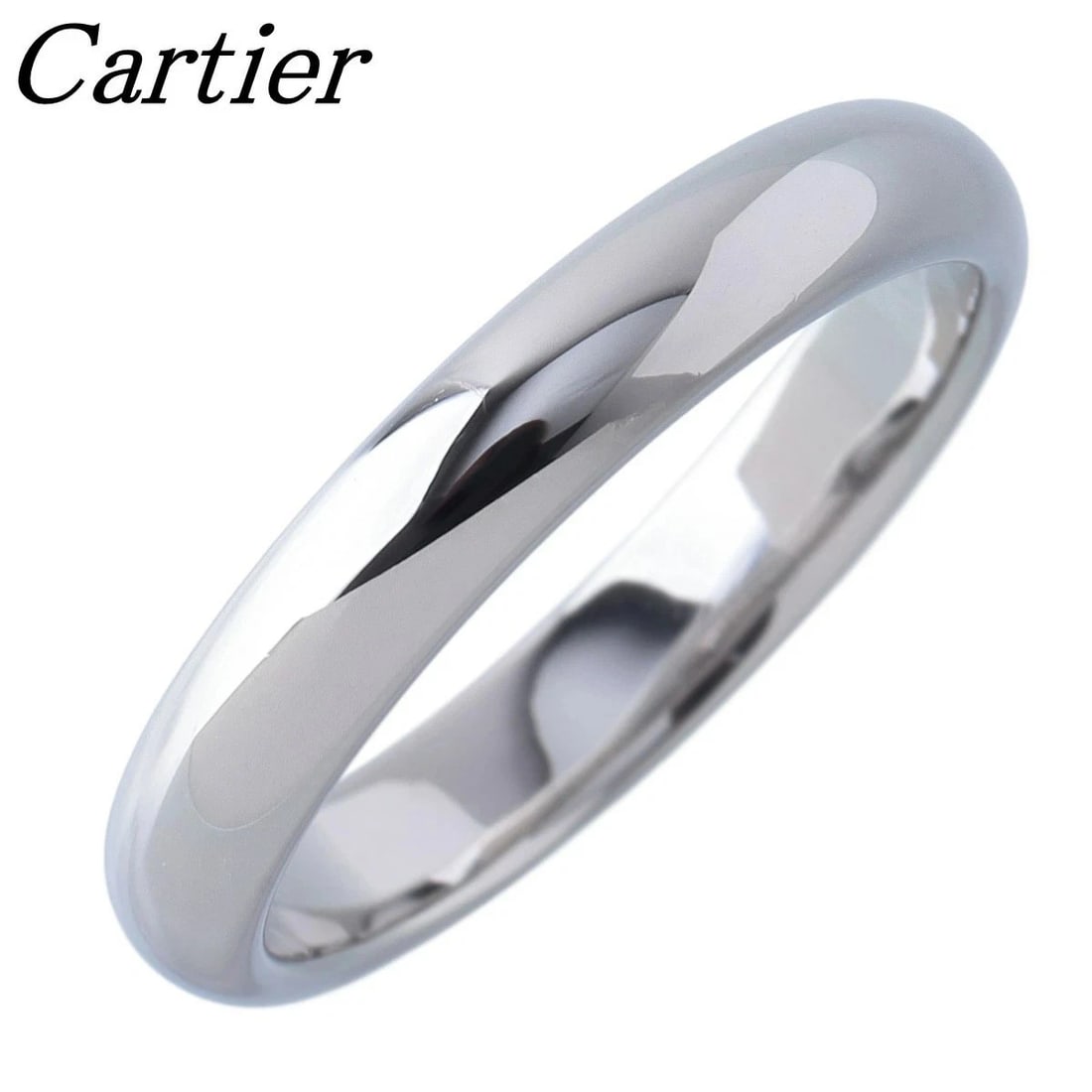 CARTIER RING PT950: Cartier Ring Pt950 Brand: Cartier Type: Ring Material: Platinum950, Main Stone/Creation Natural Color: Platinum Size: US 6.25-6.5 Accessories: None Accessories Notice: When purchasing pre-