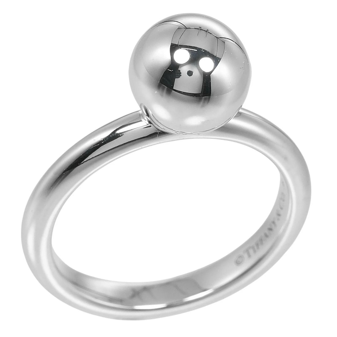 TIFFANY & CO. RING STERLING SILVER 925: Tiffany & Co. Ring Sterling Silver 925 Brand: Tiffany & Co. Type: Ring Material: Sterling Silver 925, Color: Silver Size: US 4.25 Accessories: None Accessories Notice: When purchasing pre-owned