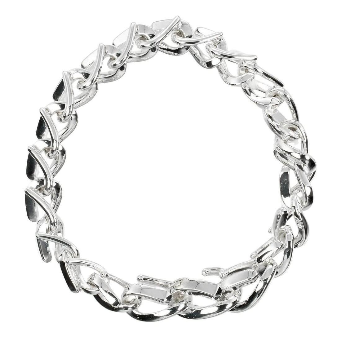 TIFFANY & CO. BRACELET STERLING SILVER 925: Tiffany & Co. Bracelet Sterling Silver 925 Brand: Tiffany & Co. Type: Bracelet Material: Sterling Silver 925, Color: Silver Size: Circumference: Approx. 6.69 inches (17 cm) Total Length: Approx. 7.48