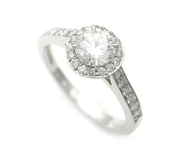 TIFFANY & CO. RING PT950: Tiffany & Co. Ring Pt950 Brand: Tiffany & Co. Type: Ring Material: Platinum950, Main Stone/Creation Natural Color: Platinum Size: US 5.75 Accessories: None Accessories Notice: When purchas