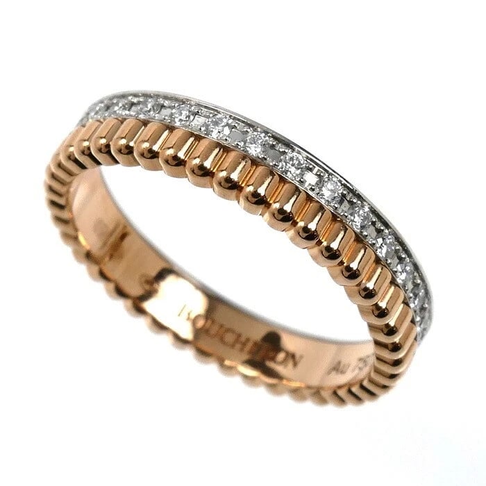 BOUCHERON QUATRE RADIANT RING K18WG/PG (1 of 3)