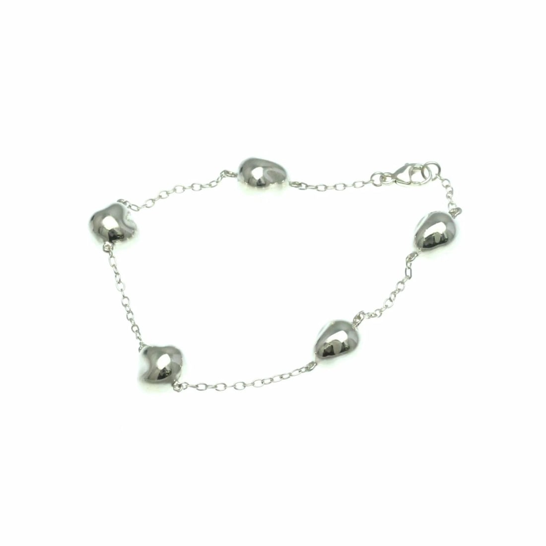 TIFFANY & CO. BRACELET SILVER 925: Tiffany & Co. Bracelet Silver 925 Brand: Tiffany & Co. Type: Bracelet Material: Sterling Silver 925, Color: Silver Size: Length: 7.28 in / 18.5 cm Accessories: None Accessories Notice: Whe