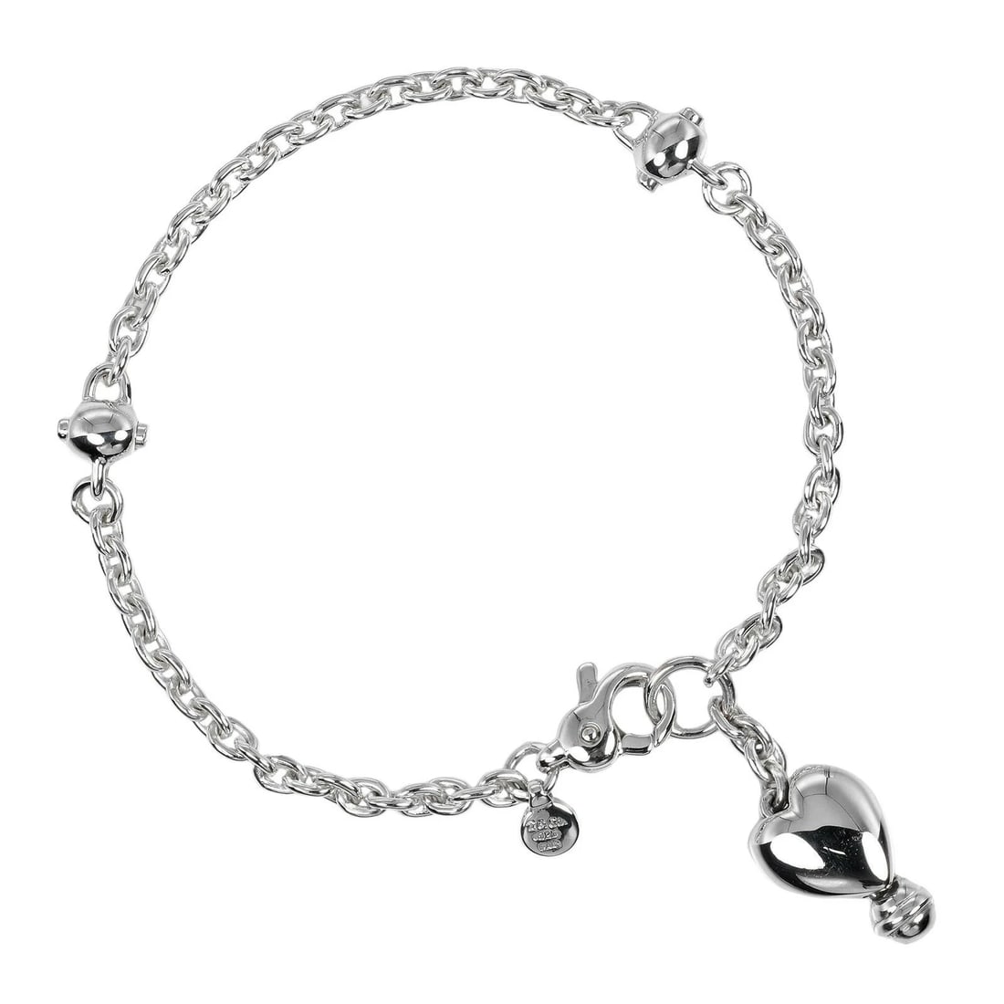 TIFFANY & CO. BRACELET SILVER925: Tiffany & Co. Bracelet Silver925 Brand: Tiffany & Co. Type: Bracelet Material: Sterling Silver 925, Color: Silver Size: Wrist Size: 7.09 in Motif Size: 0.43 x 0.61 in Accessories: None Acc