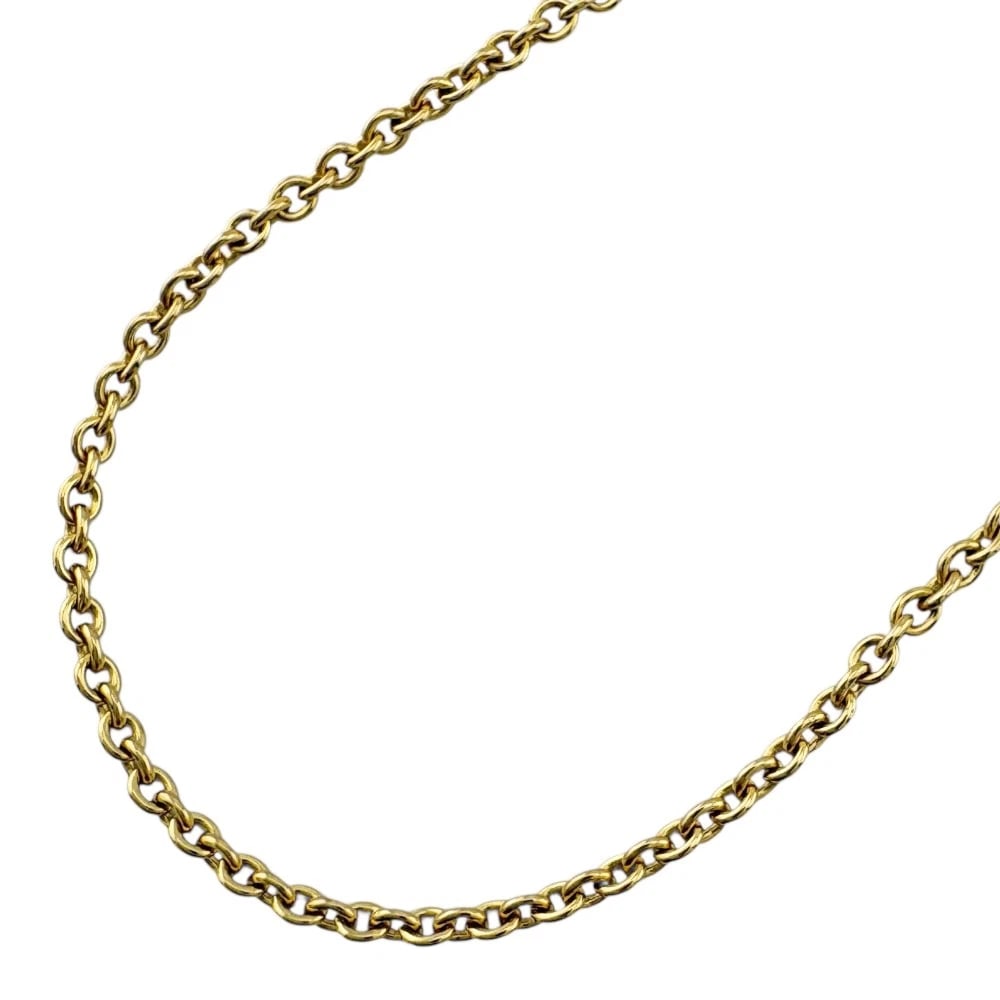 CARTIER NECKLACE K18 YELLOW GOLD: CARTIER Necklace K18 yellow gold Brand: CARTIER Type: Necklace Material: K18 yellow gold, Color: gold Size: Total Length:44cm Chain width:1.5mm (Inch) Total Length:17.3inch Chain width:0.1inch Acc