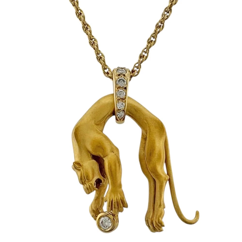 CARRERA Y CARRERA NECKLACE K18 YELLOW GOLD DIAMOND: Carrera y Carrera Necklace K18 yellow gold diamond Brand: Carrera y Carrera Type: Necklace Material: K18 yellow gold, Main Stone/Creation Natural Color: gold Size: (CM) Total Length:46cm Chain