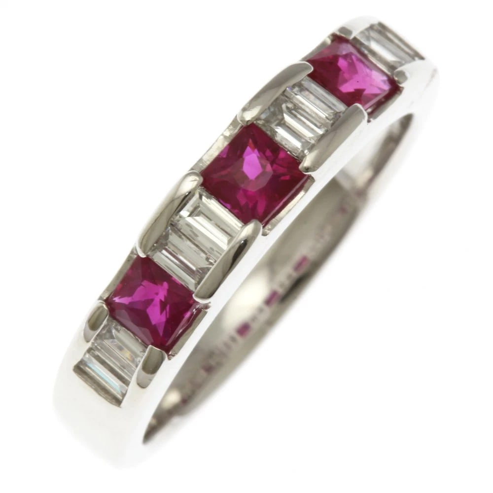 RING PT900PLATINUM RUBY (1 of 3)