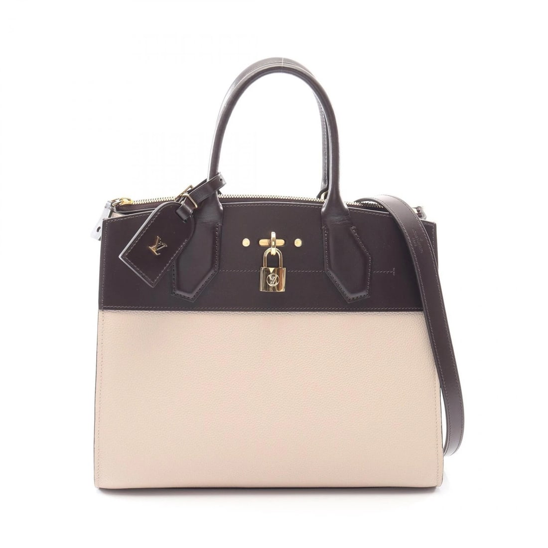 LOUIS VUITTON CITY STEAMER MM SHOULDER HANDBAG (1 of 4)