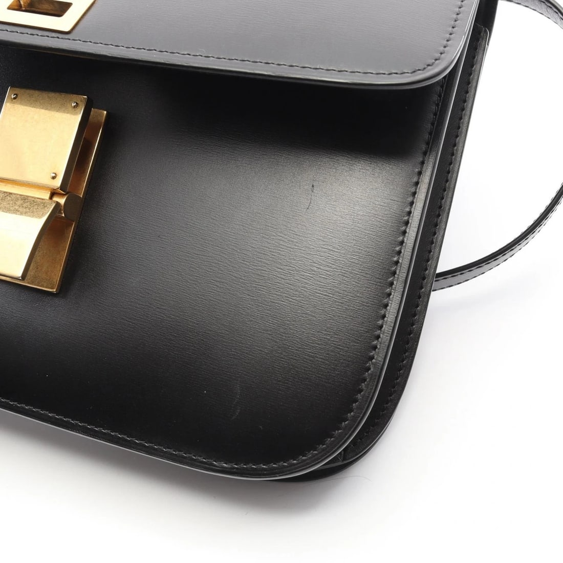 CELINE CLASSIC BOX MEDIUM SHOULDER BAG - 4