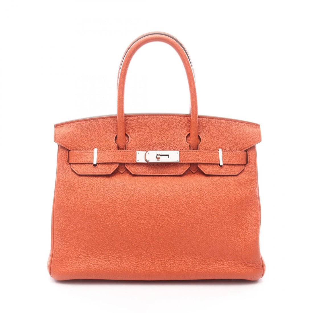 HERMES BIRKIN 30 HANDBAG: HERMES Birkin 30 Handbag Brand: HERMES Type: Handbag Material: Togo leather × leather × Togo leather Color: Terre battue / Orange??ish colors Size: H:24cm x W:30cm x D:15cm (H:9.4" x W:11.8" x D:5.9