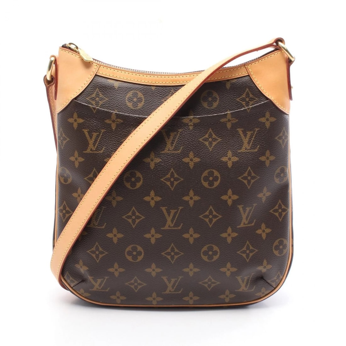 LOUIS VUITTON ODEON PM CROSSBODY SHOULDER BAG: LOUIS VUITTON Odeon PM Crossbody Shoulder Bag Brand: LOUIS VUITTON Type: Shoulder Bag Material: Monogram × PVC coated canvas × leather Color: Brown??ish colors Size: H:27cm x W:25cm x D:4cm (H:10.6"