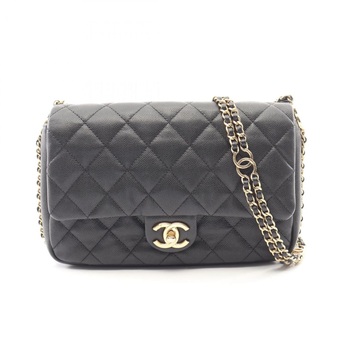 CHANEL MATELASSE CHAIN SHOULDER CROSSBODY BAG: CHANEL Matelasse Chain Shoulder Crossbody Bag Brand: CHANEL Type: Shoulder Bag Material: Grained Calfskin leather Color: Black??ish colors Size: (H:6.3" x W:9.1" x D:2.4") Accessories: None