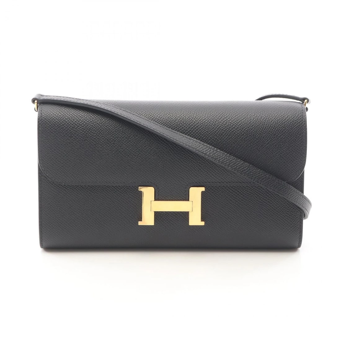HERMES CONSTANCE LONG TO GO SHOULDER CROSSBODY BAG: HERMES constance long to go Shoulder crossbody Bag Brand: HERMES Type: Shoulder Bag Material: Epsom × leather × Calfskin (cowhide) × Epsom Color: Black??ish colors Size: (H:4.7" x W:8.1" x D:1.2")