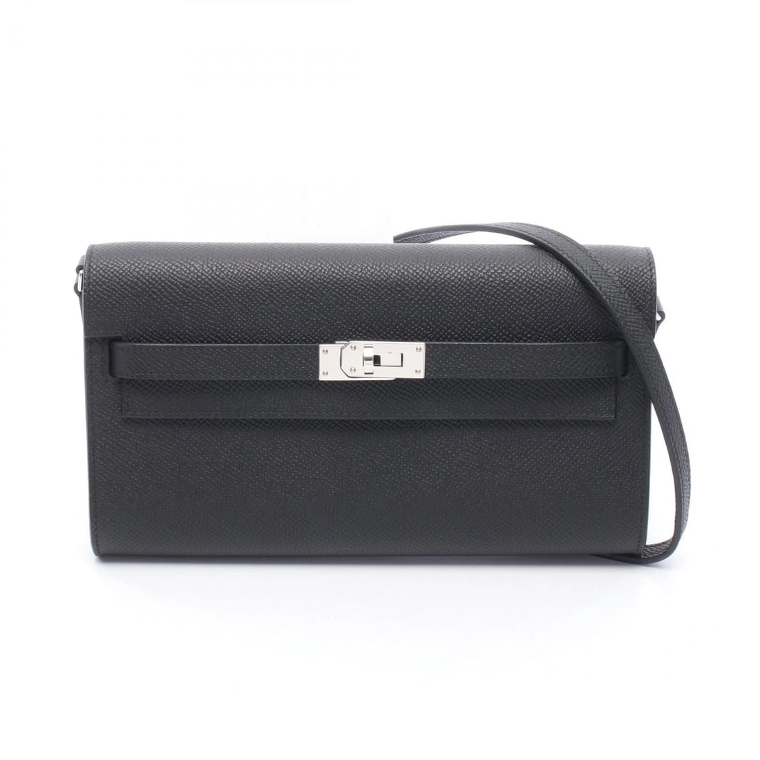 HERMES KELLY TO GO SHOULDER CROSSBODY BAG: HERMES Kelly to go Shoulder crossbody Bag Brand: HERMES Type: Shoulder Bag Material: Epsom × leather × Calfskin (cowhide) × Epsom Color: Noir Black / Black??ish colors Size: (H:4.5" x W:8.1" x D:1.