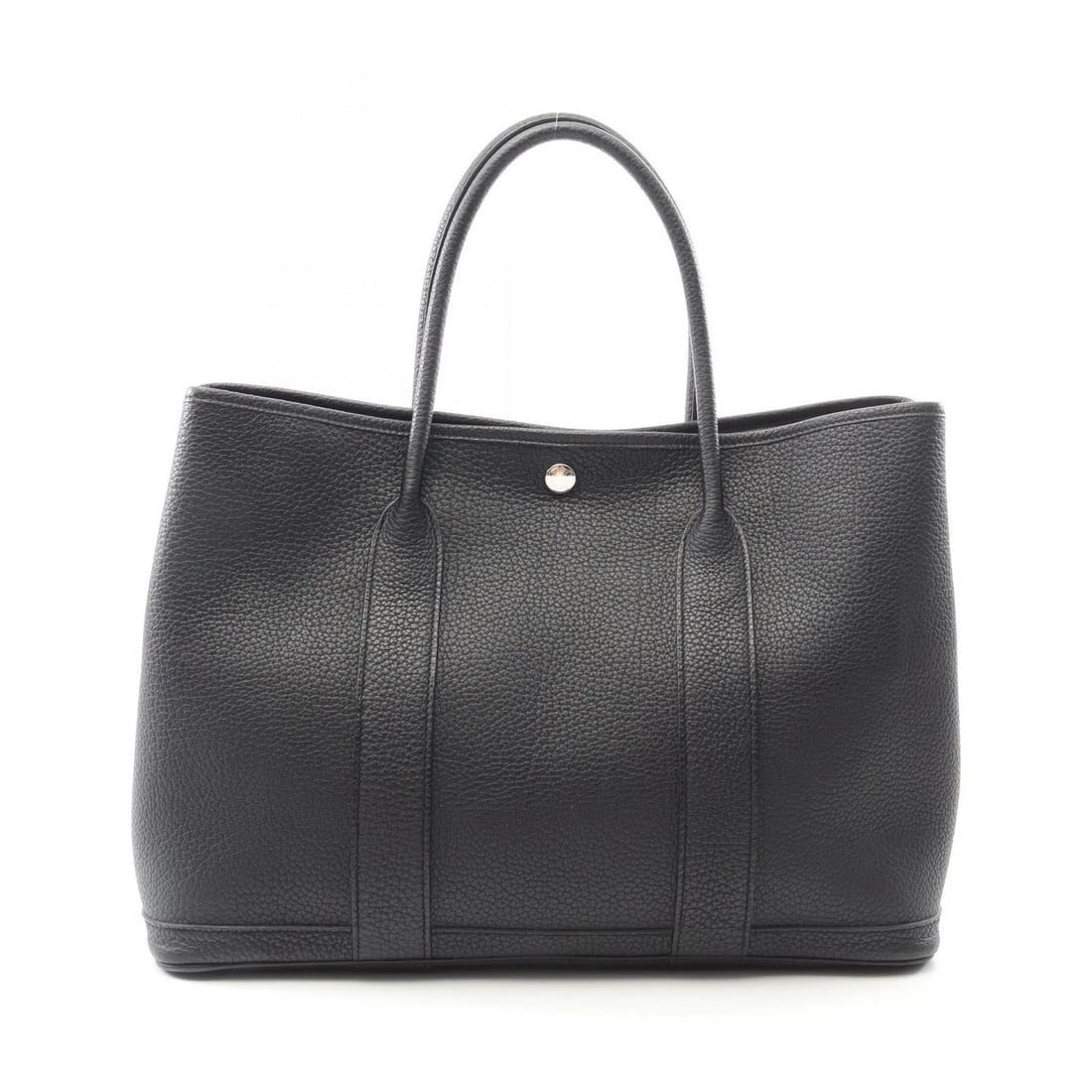 HERMES GARDEN PARTY PM TOTE HAND BAG NEGONDA: HERMES Garden party PM Tote Hand Bag Negonda Brand: HERMES Type: Tote Bag Material: Negonda leather × leather × Negonda leather Color: Black??ish colors Size: (H:9.8" x W:14.2" x D:6.7") Accessori