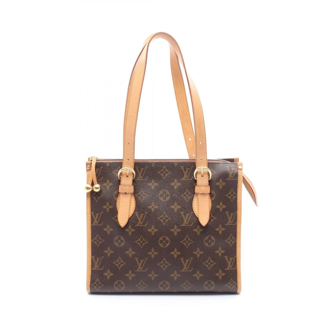 LOUIS VUITTON POPINCOURT HAUT TOTE SHOULDER BAG: LOUIS VUITTON Popincourt Haut Tote shoulder Bag Brand: LOUIS VUITTON Type: Tote Bag Material: Monogram × PVC coated canvas × leather Color: Brown??ish colors Size: (H:9.3" x W:10.6" x D:4.5") Acce