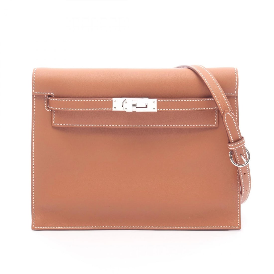 HERMES KELLY DANCE 2 SHOULDER CROSSBODY BAG: HERMES Kelly dance 2 Shoulder crossbody Bag Brand: HERMES Type: Shoulder Bag Material: Vaux Swift leather × leather × Calfskin (cowhide) × Vaux Swift leather Color: Gold / Brown??ish colors Size: (