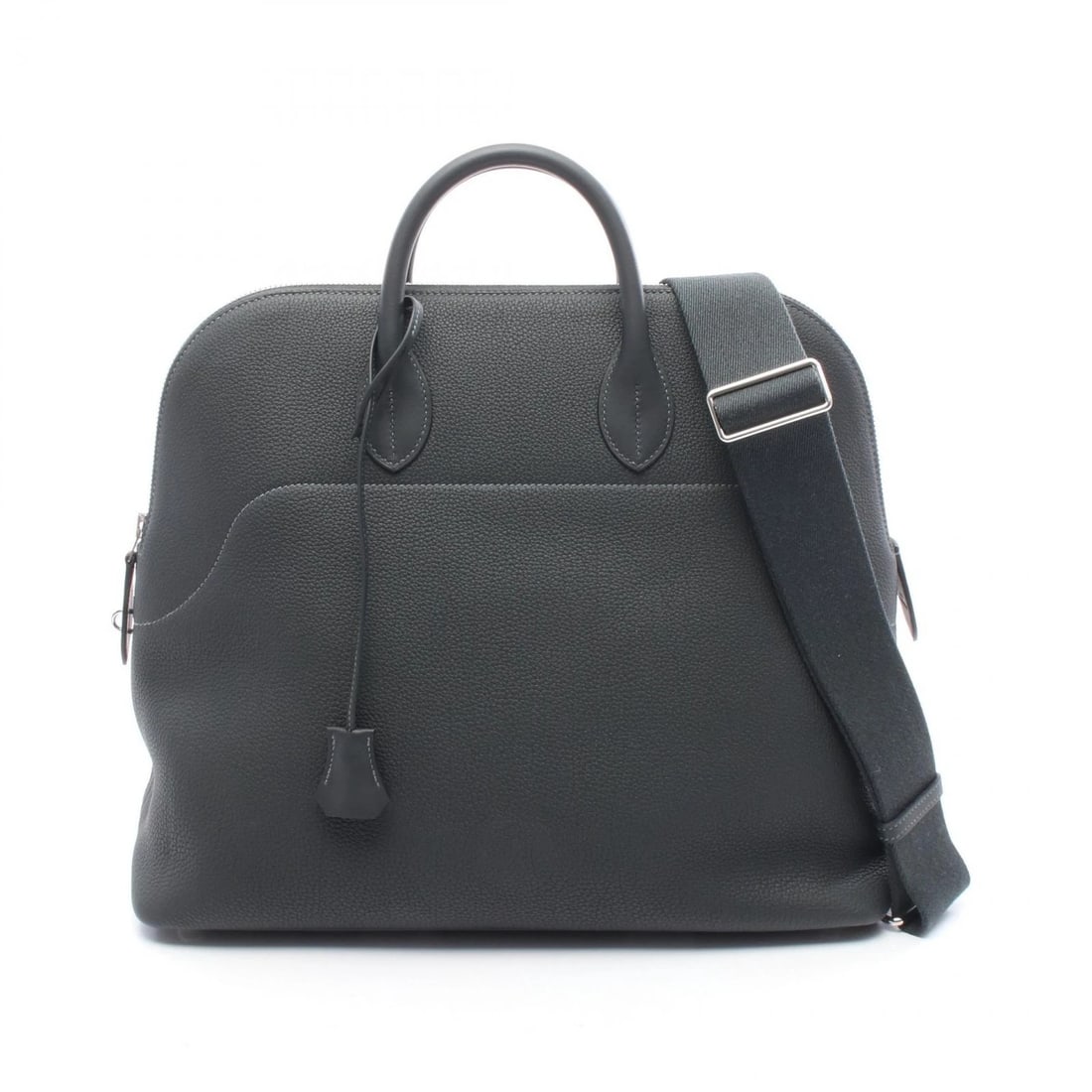 HERMES BOLIDE ADS SHOULDER HANDBAG TOGO: HERMES Bolide Ads Shoulder Handbag Togo Brand: HERMES Type: Handbag Material: Togo leather × leather × Togo leather Color: Green??ish colors × New Vert fonce??ish colors Size: (H:13.4" x W:15.4" x 