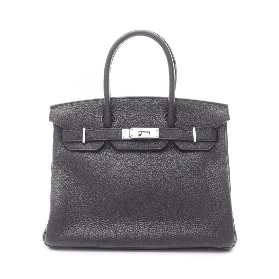 HERMES BIRKIN 30 HANDBAG TOGO LEATHER BLACK: HERMES Birkin 30 Handbag Togo leather Black Brand: HERMES Type: Handbag Material: Togo leather × leather × Togo leather Color: Black??ish colors Size: (H:9.4" x W:11.8" x D:5.9") Accessories: None