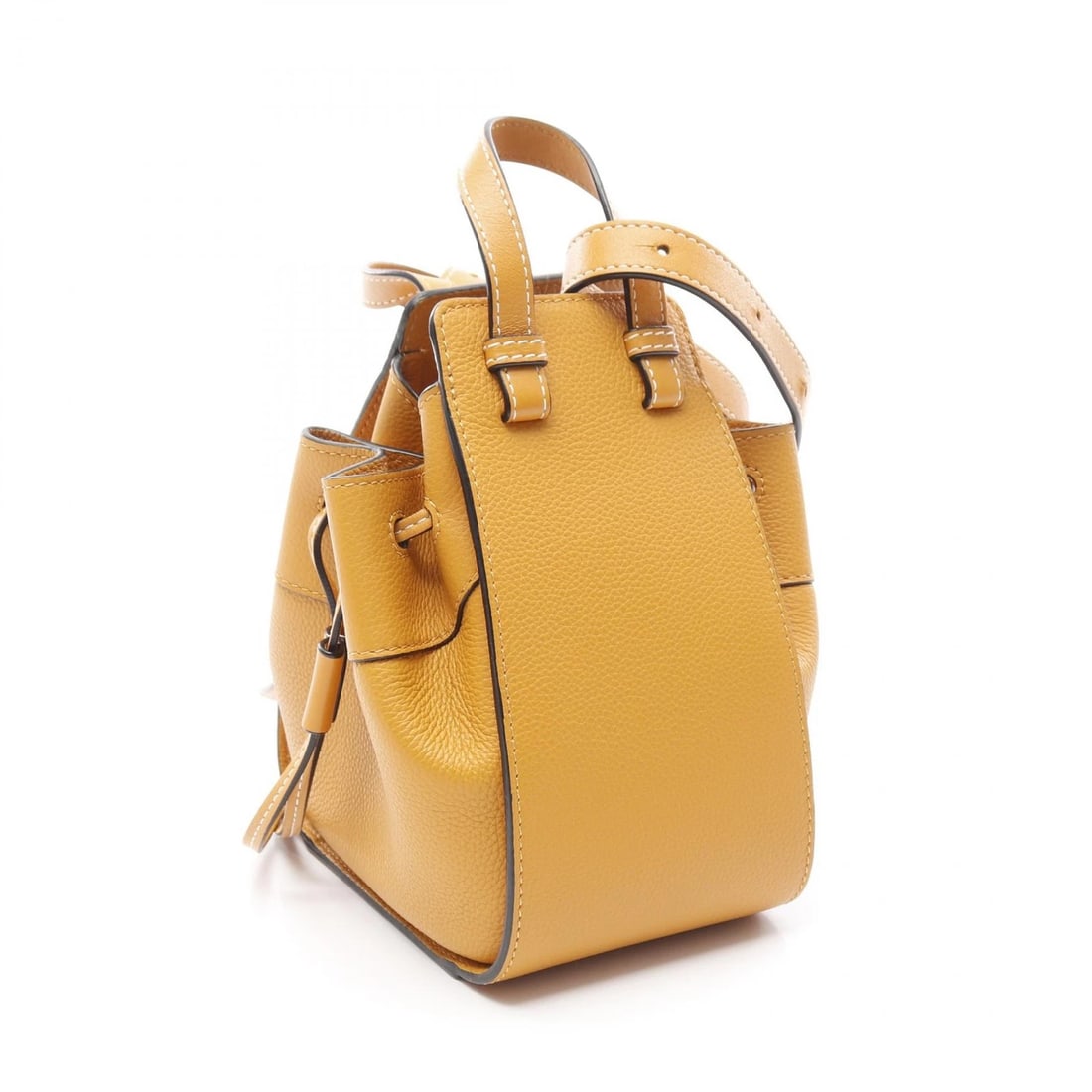 LOEWE MINI HAMMOCK DRAWSTRING SHOULDER HANDBAG - 2