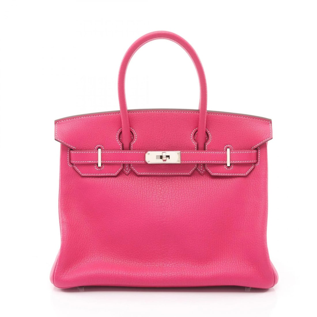 HERMES BIRKIN 30 VERSO HANDBAG CHEVRE LEATHER: HERMES Birkin 30 Verso Handbag Chevre leather Brand: HERMES Type: Handbag Material: Chevre × leather × Chevre Color: Rose shocking / Pink??ish colors × Purple??ish colors × Cyclamen??ish colors Si