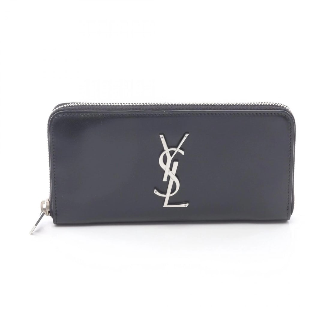 SAINT LAURENT PARIS MONOGRAM ZIPPY AROUND LONG WALLET: SAINT LAURENT PARIS Monogram Zippy around long wallet Brand: SAINT LAURENT PARIS Type: Around long wallet Material: leather Color: Black??ish colors Size: (H:7.5" x W:3.7"x D:1.0) Accessories: Non
