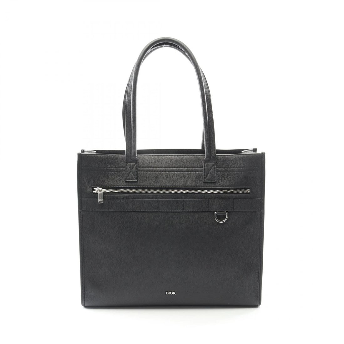 CHRISTIAN DIOR SAFARI SHOULDER TOTE BAG: Christian Dior SAFARI shoulder Tote Bag Brand: Dior Type: Tote Bag Material: leather Color: Black??ish colors Size: (H:13.4" x W:15.9" x D:4.3") Accessories: None Accessories Notice: When