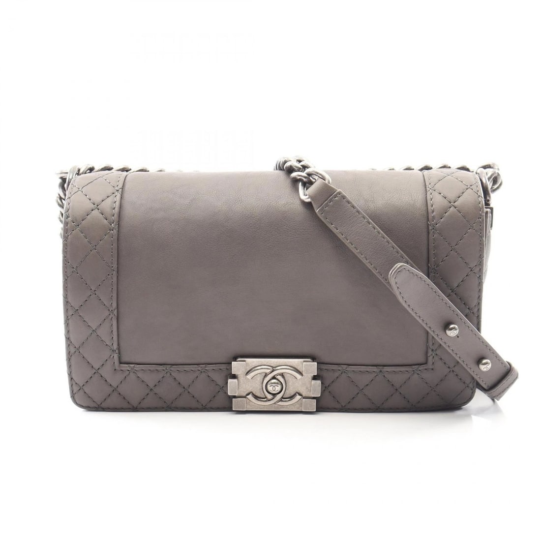 CHANEL BOY CHANEL CHAIN SHOULDER BAG (1 of 5)