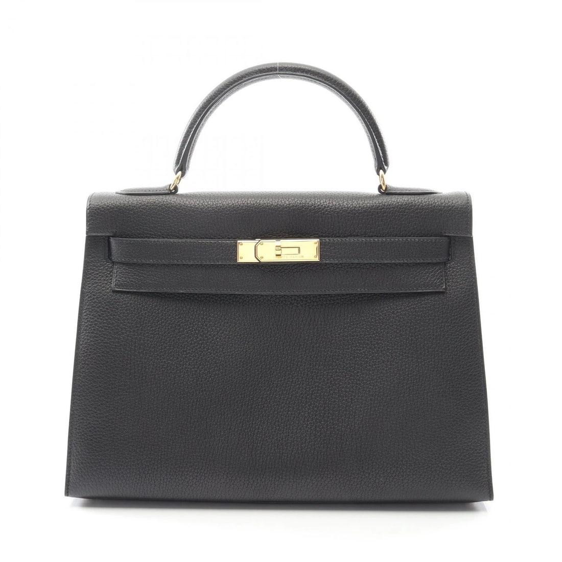 HERMES KELLY 32 SHOULDER HANDBAG EPSOM LEATHER: HERMES Kelly 32 Shoulder Handbag Epsom leather Brand: HERMES Type: Handbag Material: Epsom × leather × Epsom Color: Black??ish colors Size: (H:9.1" x W:12.6" x D:4.7") Accessories: None Ac