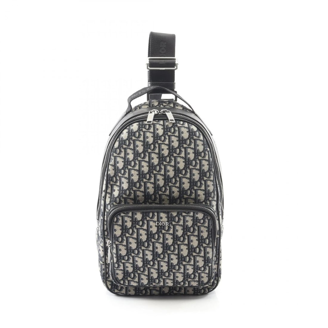 CHRISTIAN DIOR RIDER SLING OBLIQUE JACQUARD WAIST CROSSBODY BAG: Christian Dior Rider Sling Oblique Jacquard Waist Crossbody bag Brand: Dior Type: Waist bag Body bag Material: canvas × leather Color: Beige??ish colors × Navy??ish colors Size: (H:11.8" x W:7.9" x 