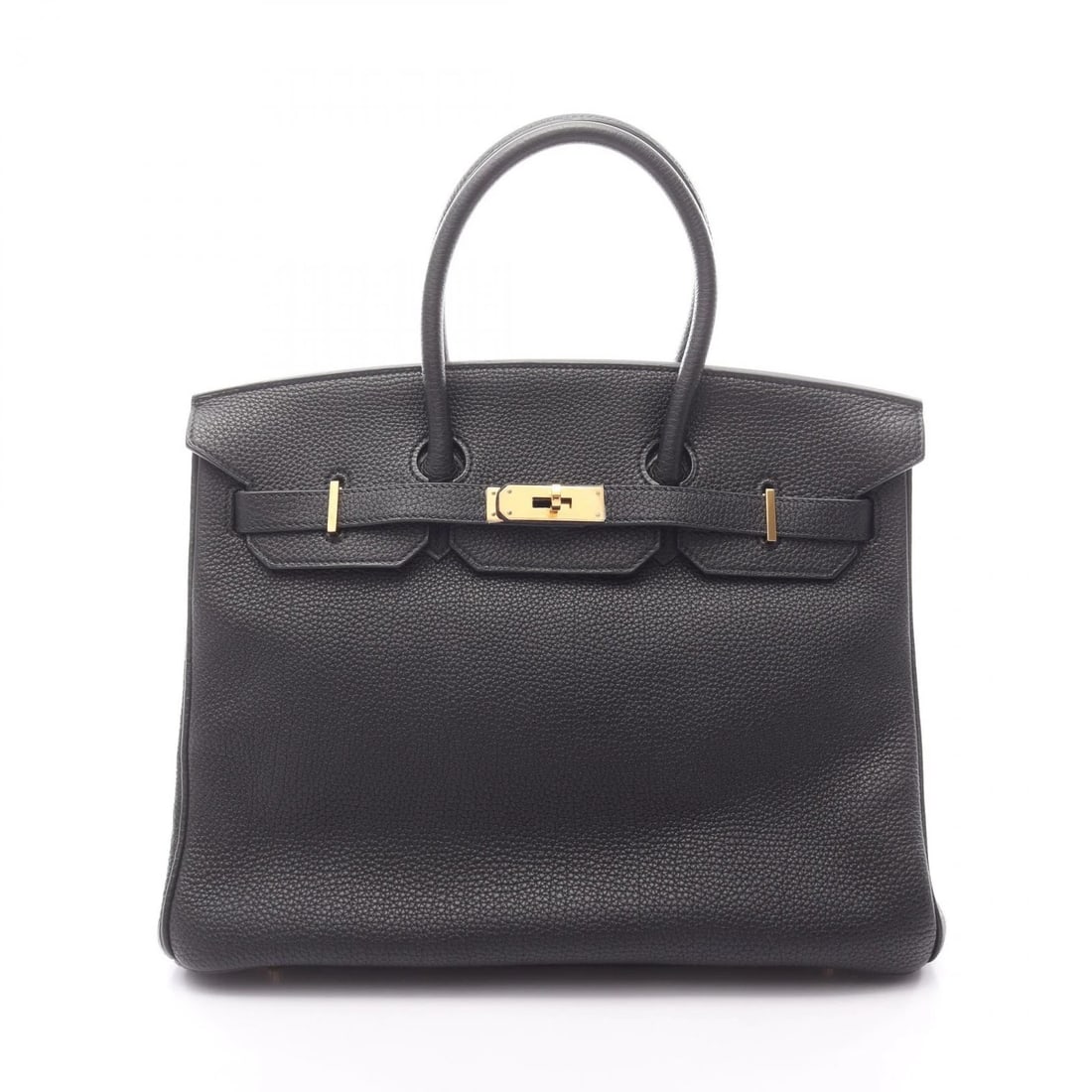 HERMES BIRKIN 35 HANDBAG M TOGO LEATHER BLACK: HERMES Birkin 35 Handbag M Togo leather Black Brand: HERMES Type: Handbag Material: Togo leather × leather × Togo leather Color: Black??ish colors Size: (H:11.0" x W:13.8" x D:7.1") Accessories: N