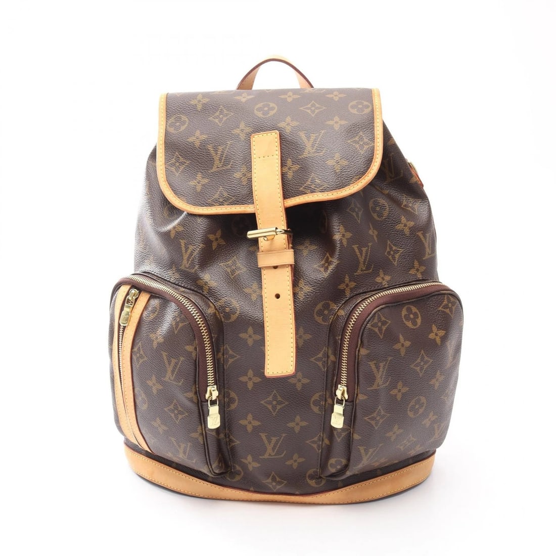 LOUIS VUITTON SAC A DOS BOSPHORE RUCKSACK BACKPACK: LOUIS VUITTON Sac a Dos Bosphore Rucksack Backpack Brand: LOUIS VUITTON Type: Rucksack Backpack Material: Monogram × PVC coated canvas × leather Color: Brown??ish colors Size: (H:15.0" x W:12.2" x D