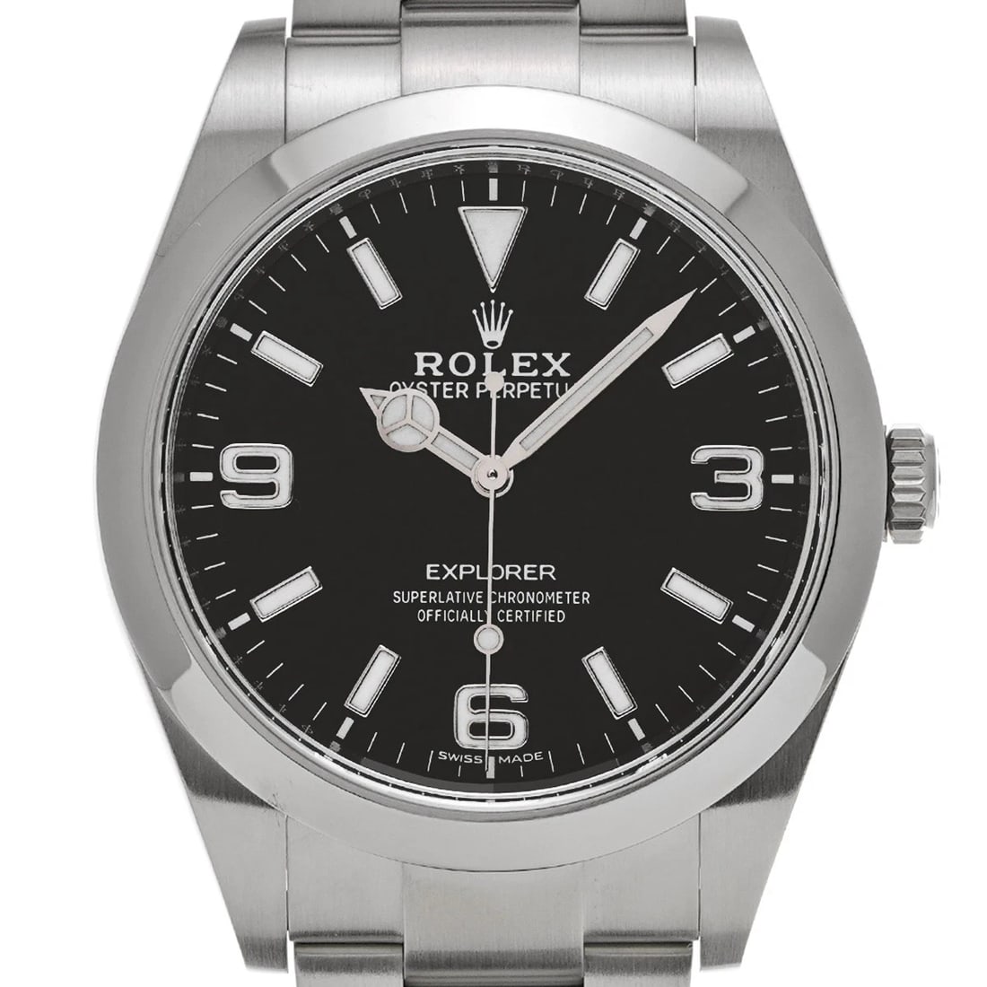 ROLEX EXPLORER BLACK WATCH - 4