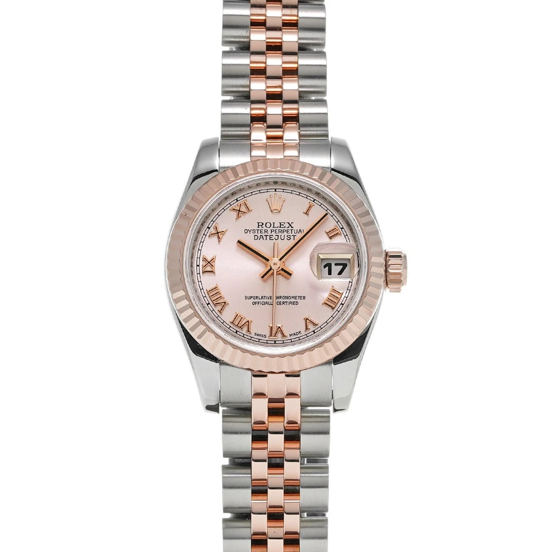ROLEX DATEJUST PINK WATCH: ROLEX Datejust Pink WATCH Brand: ROLEX Type: Wristwatch Material: Band Material Stainless steel/Everrose gold, Case Material Stainless steel Color: Dial Color Pink Size: ??Case? H/about 39mm W/about 3