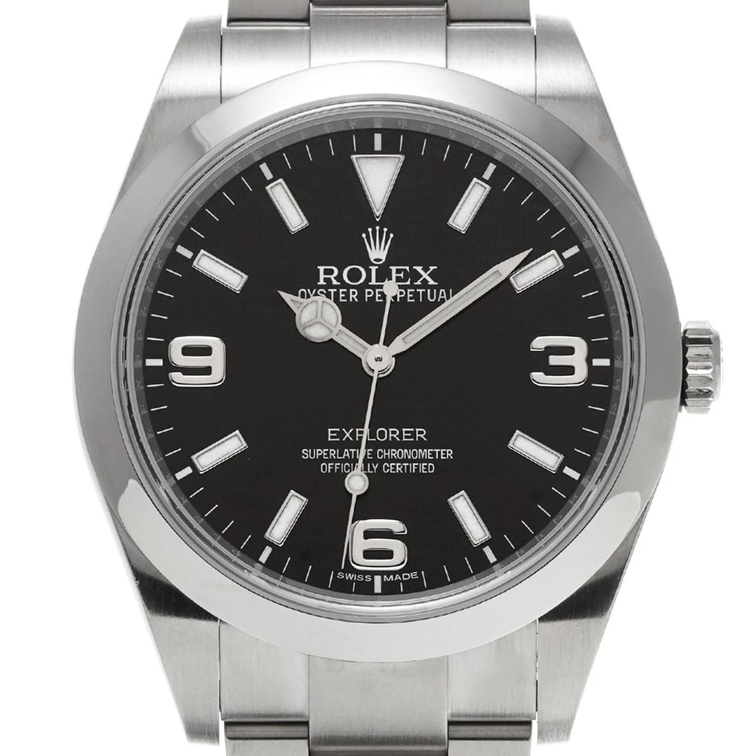 ROLEX EXPLORER BLACK WATCH - 4