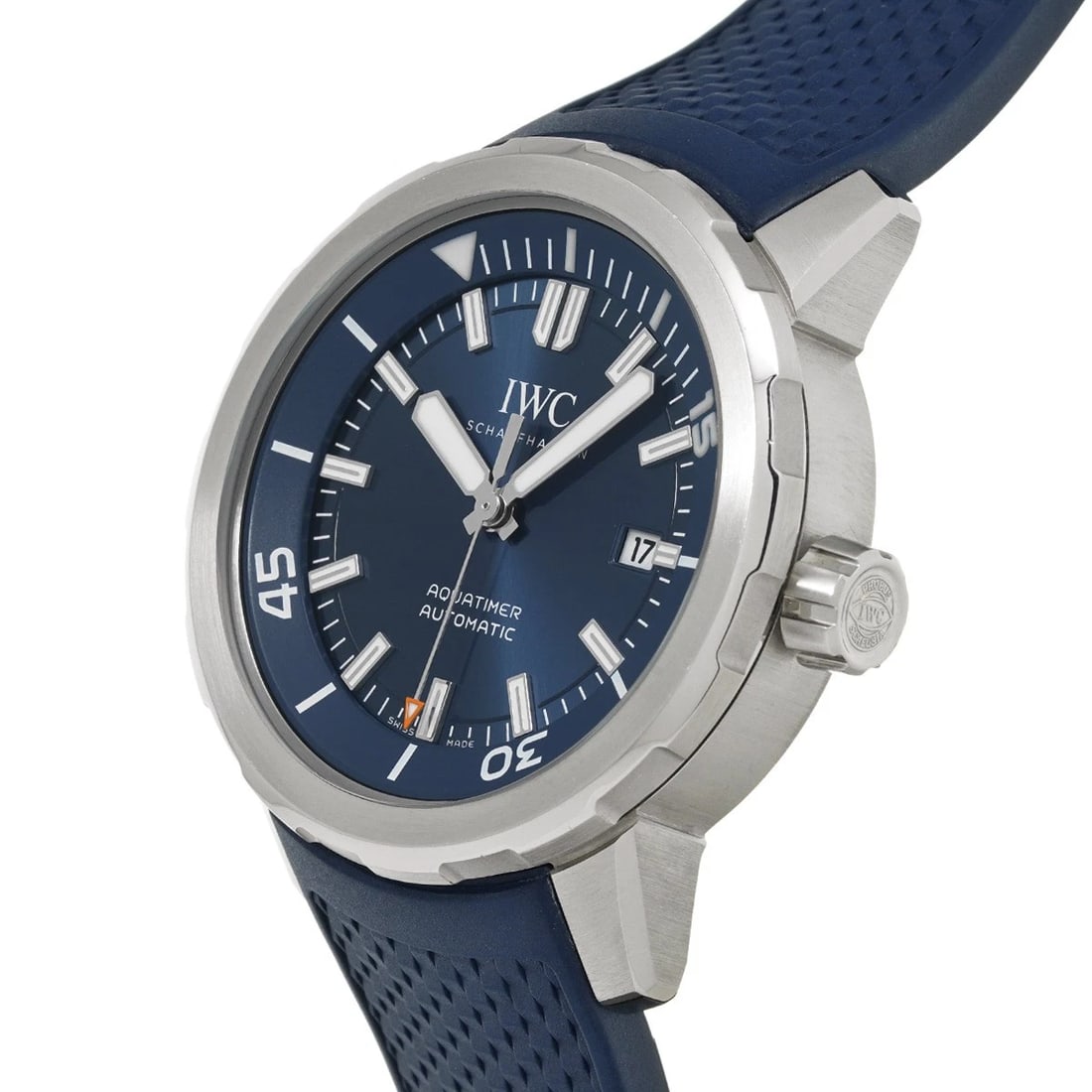 IWC AQUATIMER AUTOMATIC BLUE WATCH - 2