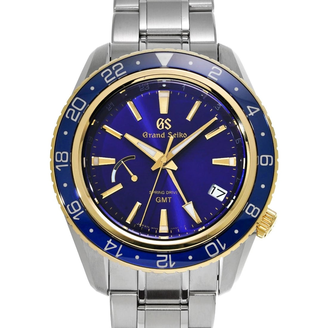 GRAND SEIKO SPORTS COLLECTION SPRING DRIVE GMT BLUE WATCH: Grand Seiko Sports Collection Spring Drive GMT Blue WATCH Brand: Grand Seiko Type: Wristwatch Material: Band Material Stainless steel, Case Material Stainless steel Color: Dial Color Blue Size: ??Case