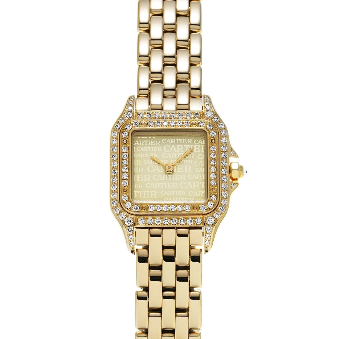 CARTIER PANTHERE CLASSIC & FIGARO SM GOLD WATCH (1 of 4)
