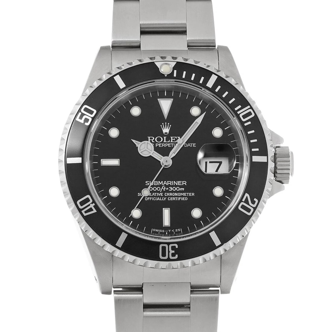 ROLEX SUBMARINER DATE BLACK WATCH: ROLEX Submariner Date Black WATCH Brand: ROLEX Type: Wristwatch Material: Band Material Stainless steel, Case Material Stainless steel Color: Dial Color Black Size: ??Case? H/about 40mm W/about 40mm