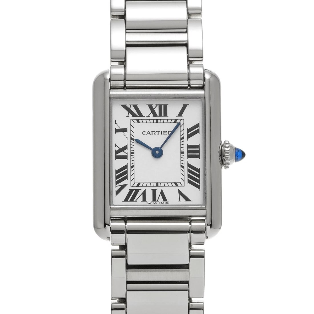 CARTIER TANK MUST SM SILVER WATCH: CARTIER Tank Must SM Silver WATCH Brand: CARTIER Type: Wristwatch Material: Band Material Stainless steel, Case Material Stainless steel Color: Dial Color Silver Size: ??Case? H/about 29.5mm W/about 2
