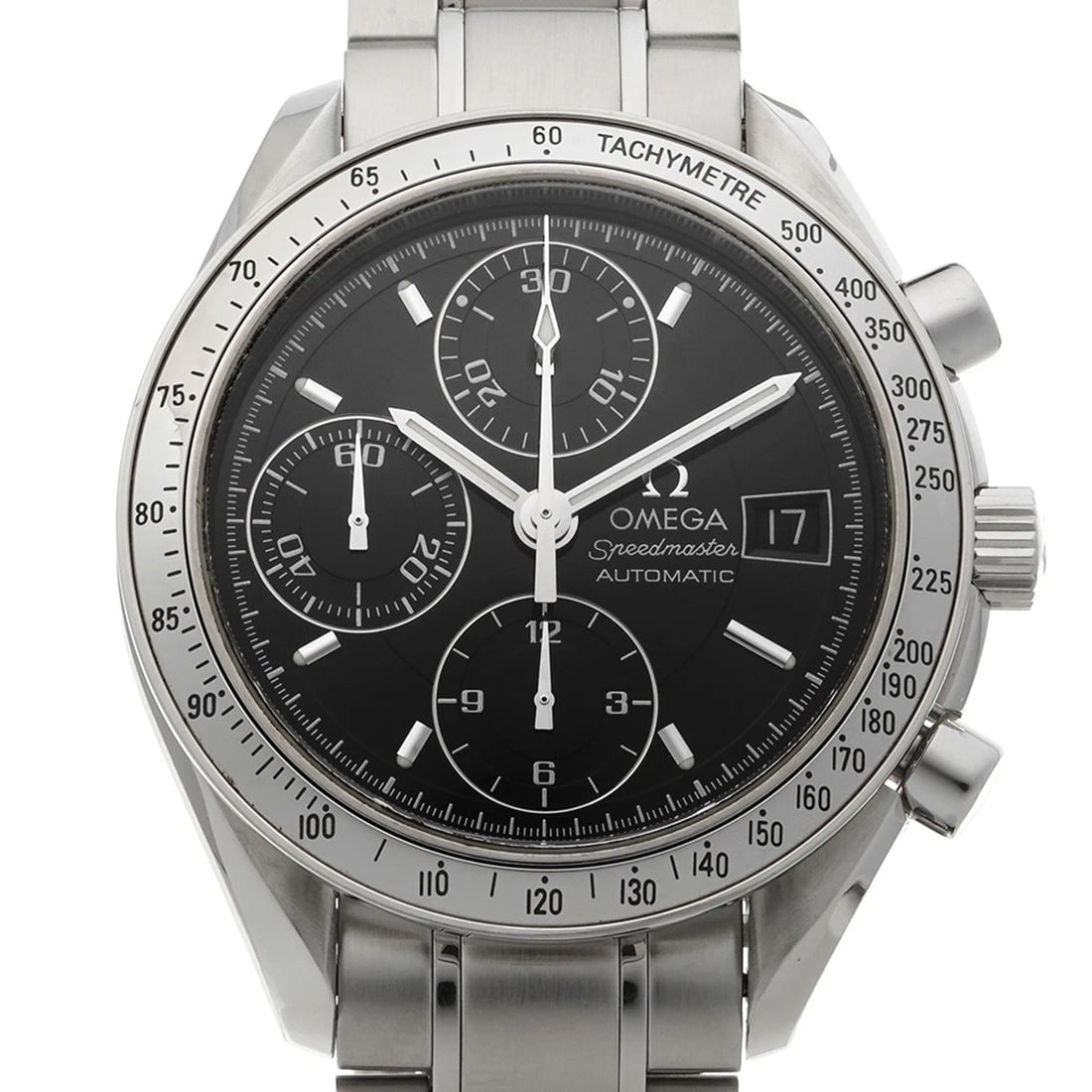 OMEGA SPEEDMASTER DATE BLACK WATCH - 4
