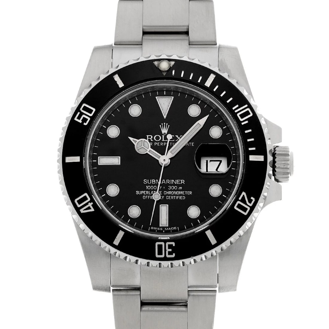 ROLEX SUBMARINER DATE BLACK WATCH: ROLEX Submariner Date Black WATCH Brand: ROLEX Type: Wristwatch Material: Band Material Stainless steel, Case Material Stainless steel Color: Dial Color Black Size: ??Case? H/about 40mm W/about 40mm D