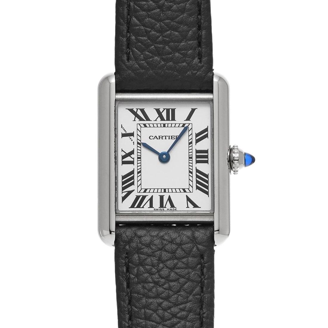 CARTIER TANK MUST SM SILVER WATCH: CARTIER Tank Must SM Silver WATCH Brand: CARTIER Type: Wristwatch Material: Band Material leather, Case Material Stainless steel Color: Dial Color Silver Size: ??Case? H/about 29.5mm W/about 22mm D/ab